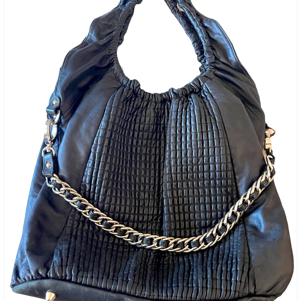 BE&D New York Cosette Leather Hobo bag